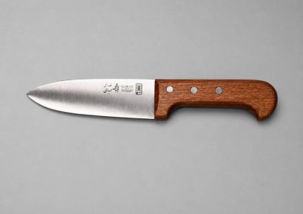 چاقو حیدری تیغه فولاد دسته چوب 28سانت اصلی